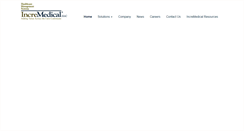 Desktop Screenshot of incremedical.com